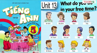 Trọn bộ đề kiểm tra Tiếng Anh lớp 5 unit 13: "What do you do in your free time?" có đáp án