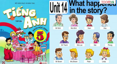 Trọn bộ đề kiểm tra Tiếng Anh lớp 5 unit 14: "What happened in the story?" có đáp án