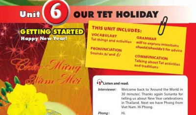 Tổng hợp đầy đủ từ vựng tiếng Anh lớp 6 unit 6 – Our Tet holiday