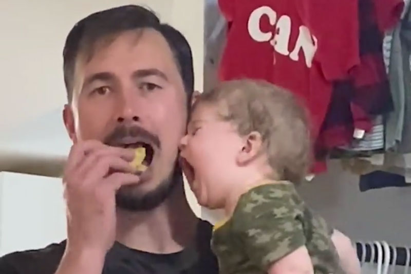 Babies Stealing Snacks