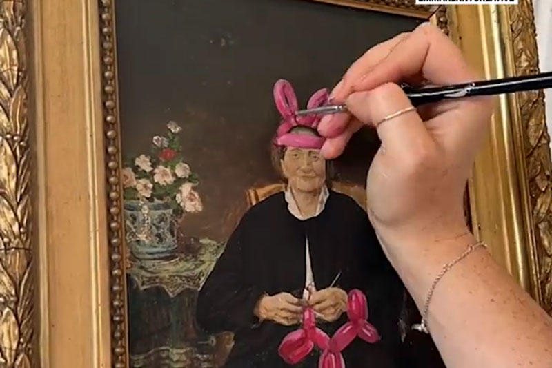 Painting Hilarious Portrait Adaptations