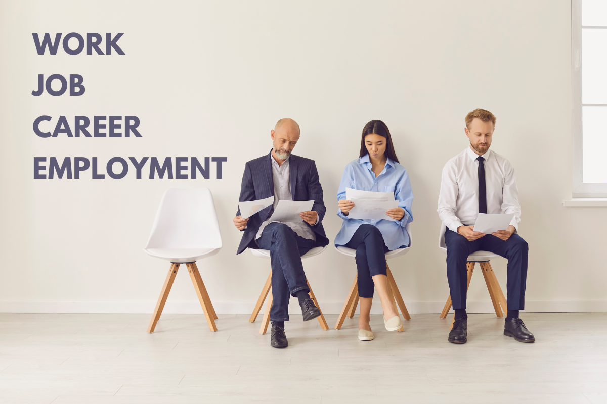 Phân biệt Work, Job, Career và Employment