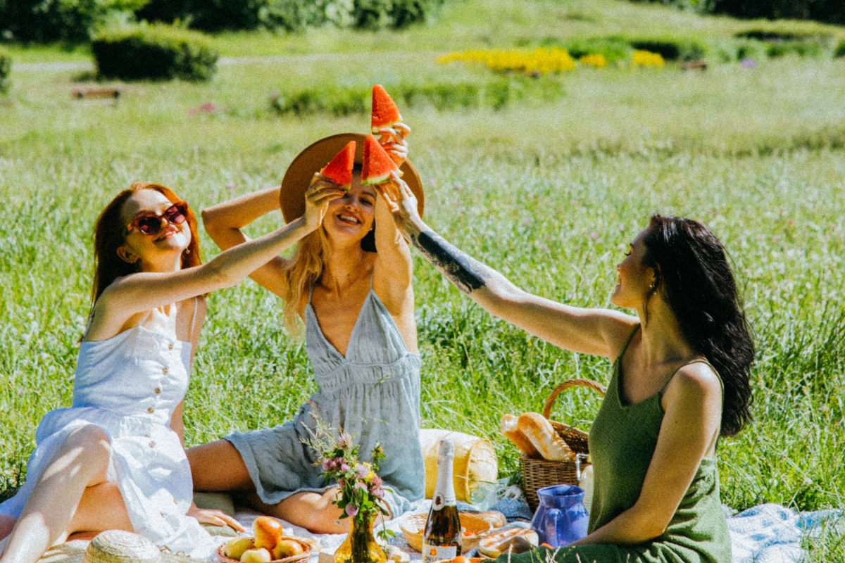 Happy women
