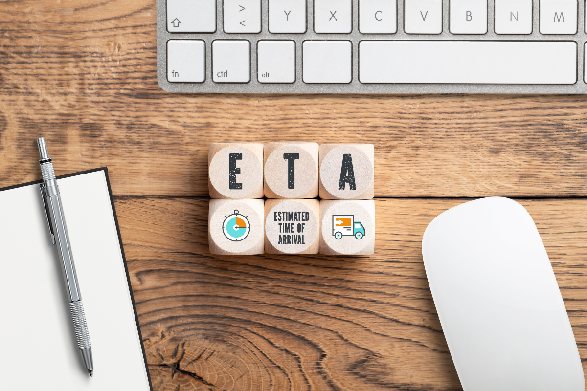 ETA: Estimated Time of Arriva