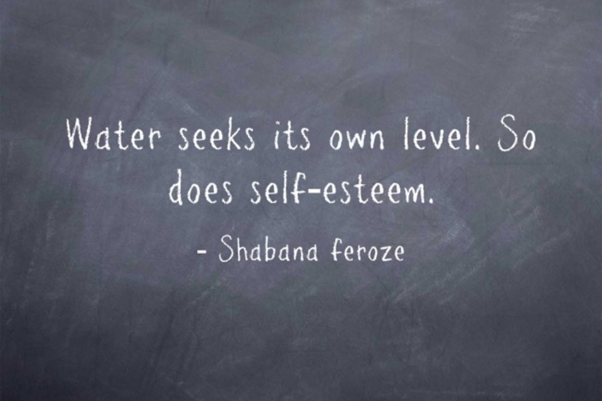 Water seeks its own level