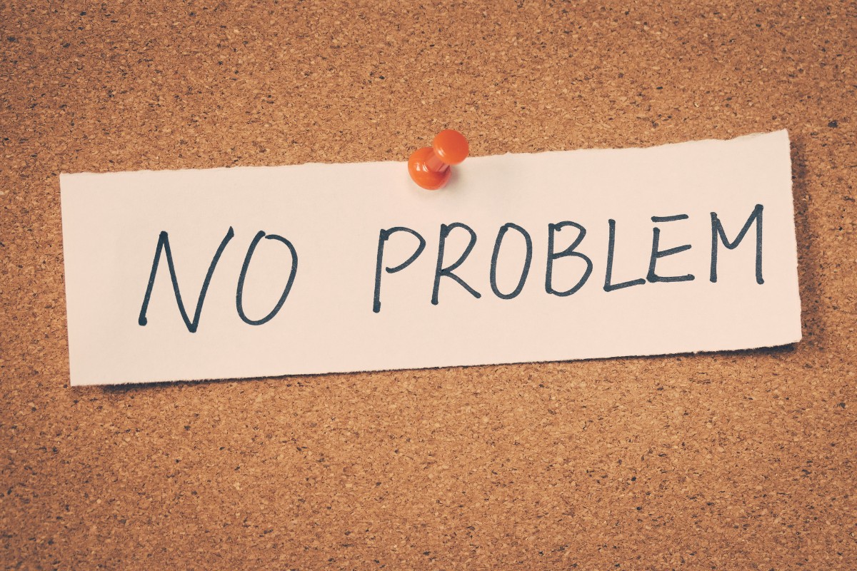 No problem