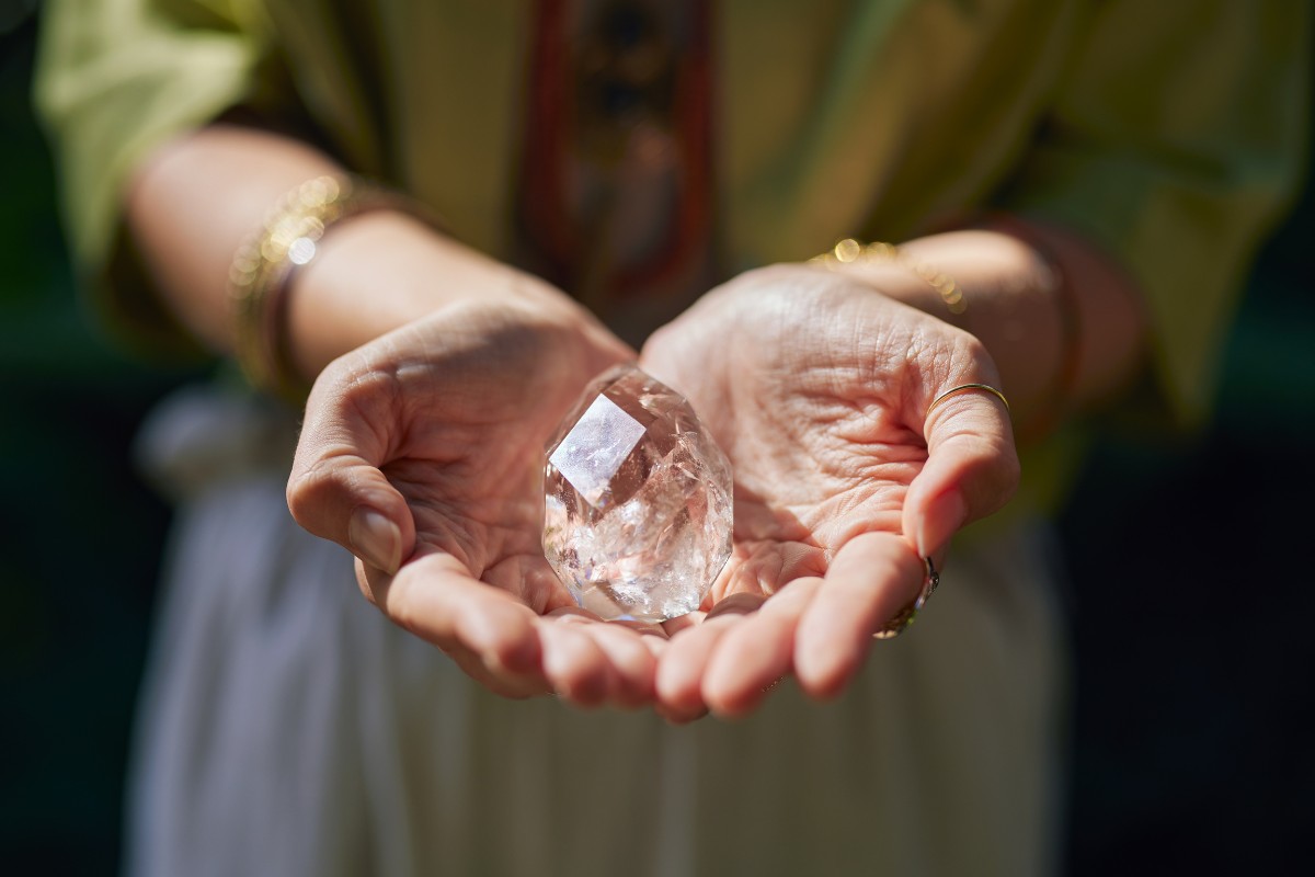 As clear as crystal