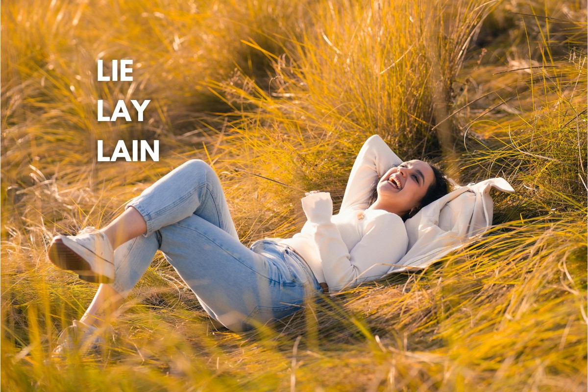 Phân biệt Lie, Lay và Lain