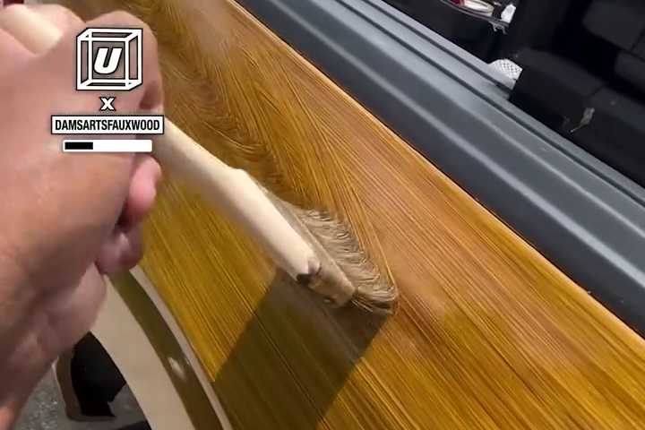 Mẹo Sơn Xe Giả Gỗ Siêu Thật