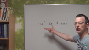 Easy English Expression 18 - (to) do it over - Làm lại từ đầu