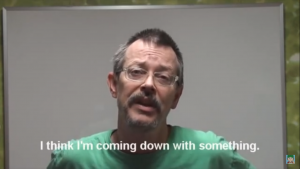 Easy English Expression 41 - (to) come down with (something) - bị (làm sao)