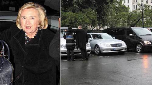 Hillary Clinton vi phạm luật giao thông - Hillary Clinton is Not Immune to Parking Tickets
