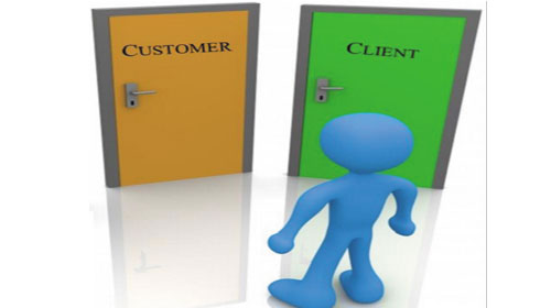 Phân biệt cách dùng Customer và Client