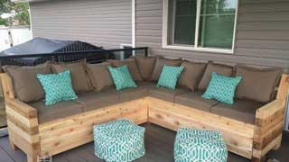 Tự làm nội thất bằng Pallet gỗ