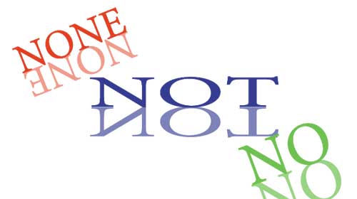 Phân biệt: No – Not – None
