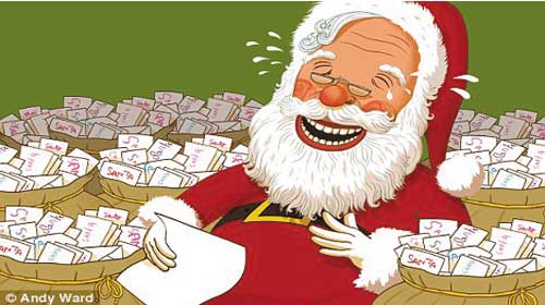 Bức thư hài hước của một cậu bé gửi ông già Noel-Funniest ‘Dear Santa’ Letter Ever!

