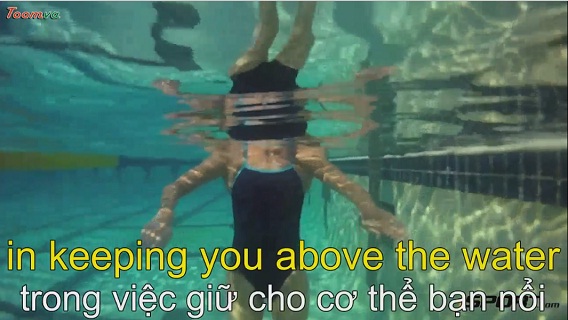 Hướng dẫn cách đạp nước cho người mới học bơi